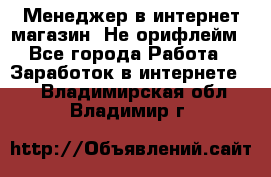 Менеджер в интернет-магазин. Не орифлейм - Все города Работа » Заработок в интернете   . Владимирская обл.,Владимир г.